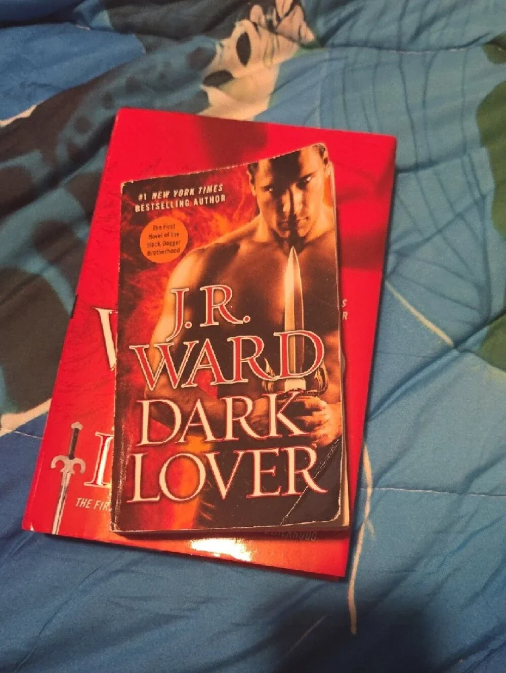 J.R. Ward "Dark Lover" Hardcover - Red Cover - Picture 4 of 6